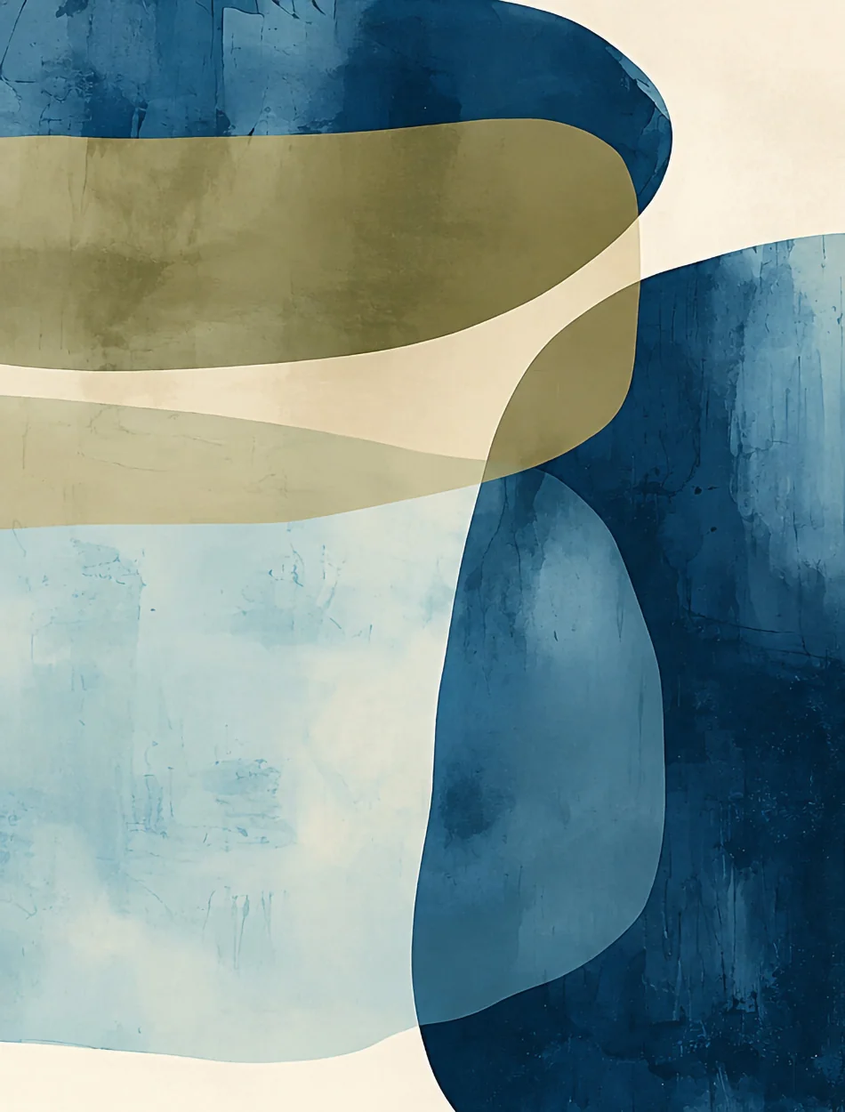 Abstrato tons frios B