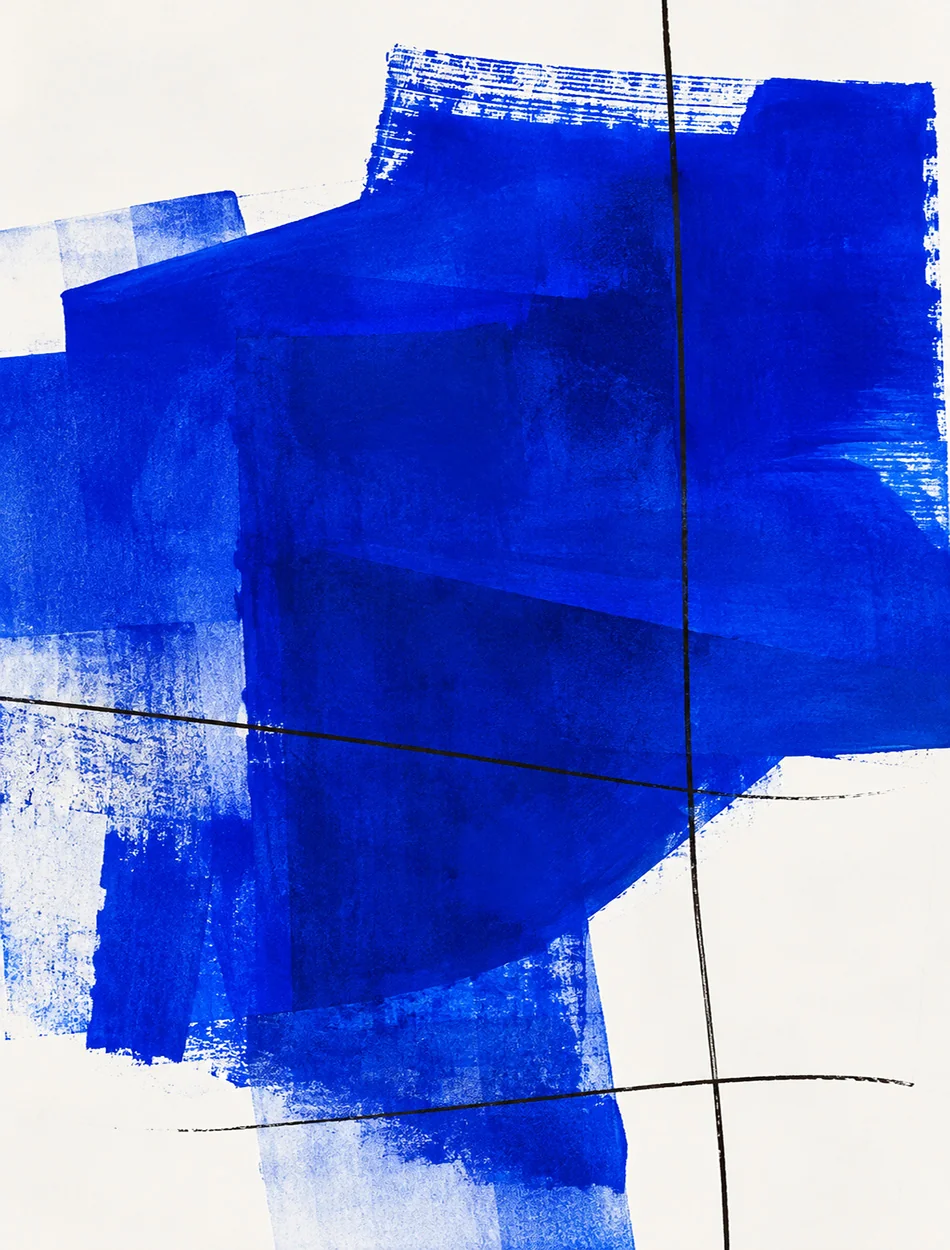 Abstrato azul profundo