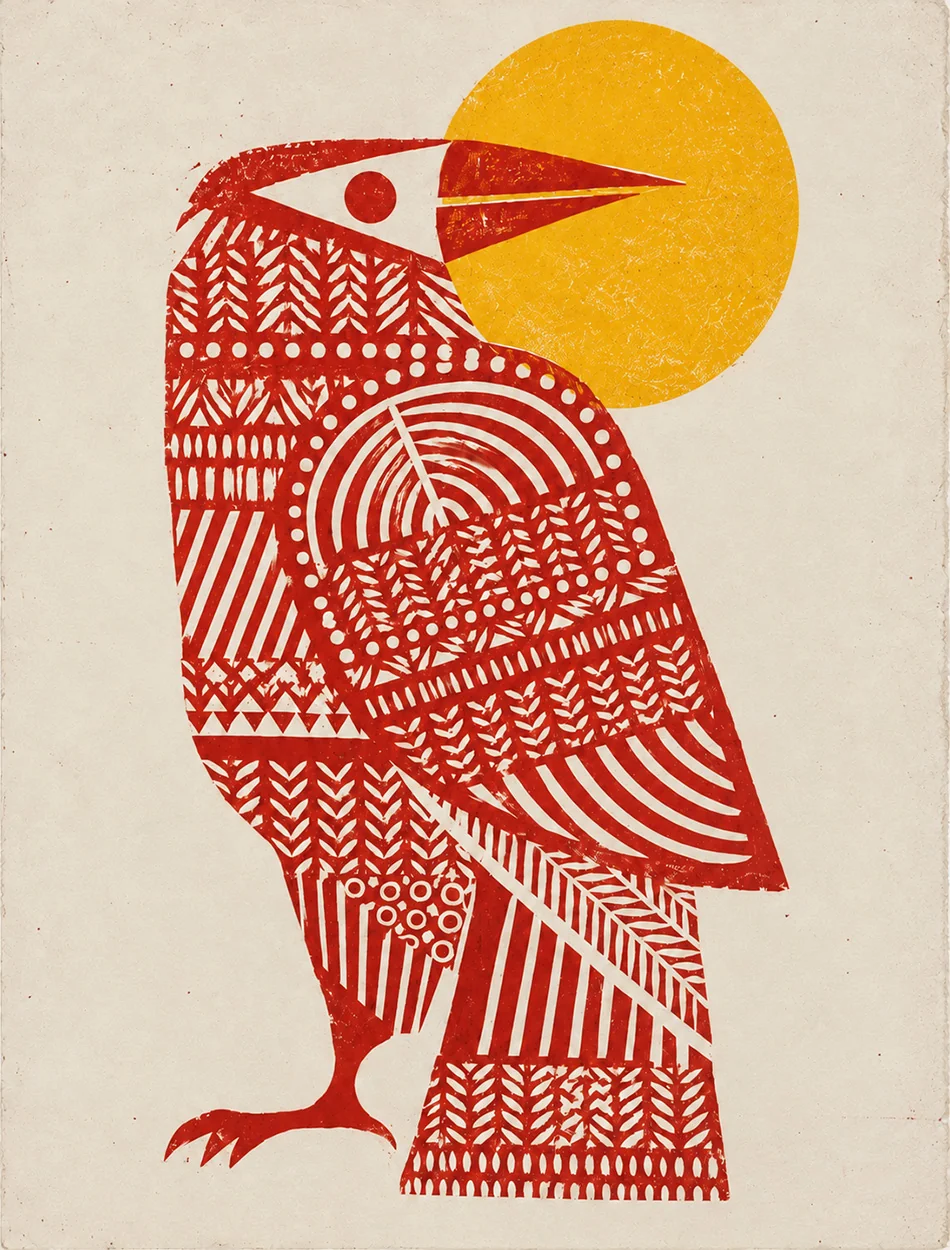Serigrafia ave