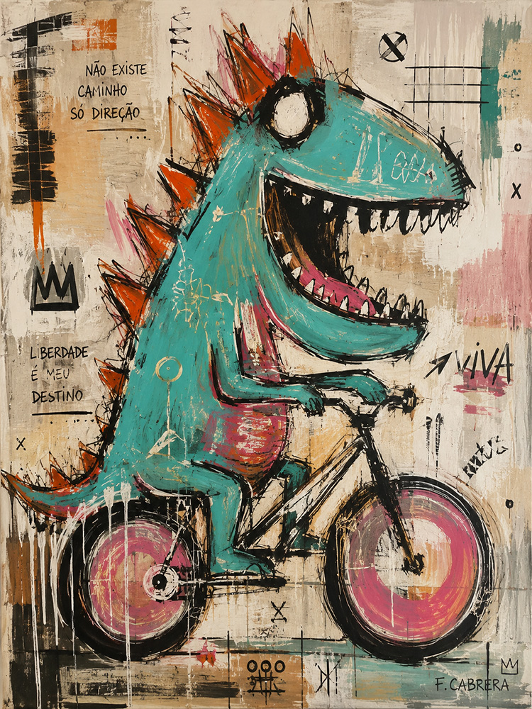 Dinosaur bike