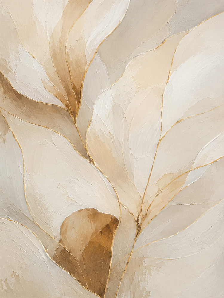 Folhas abstratas 1