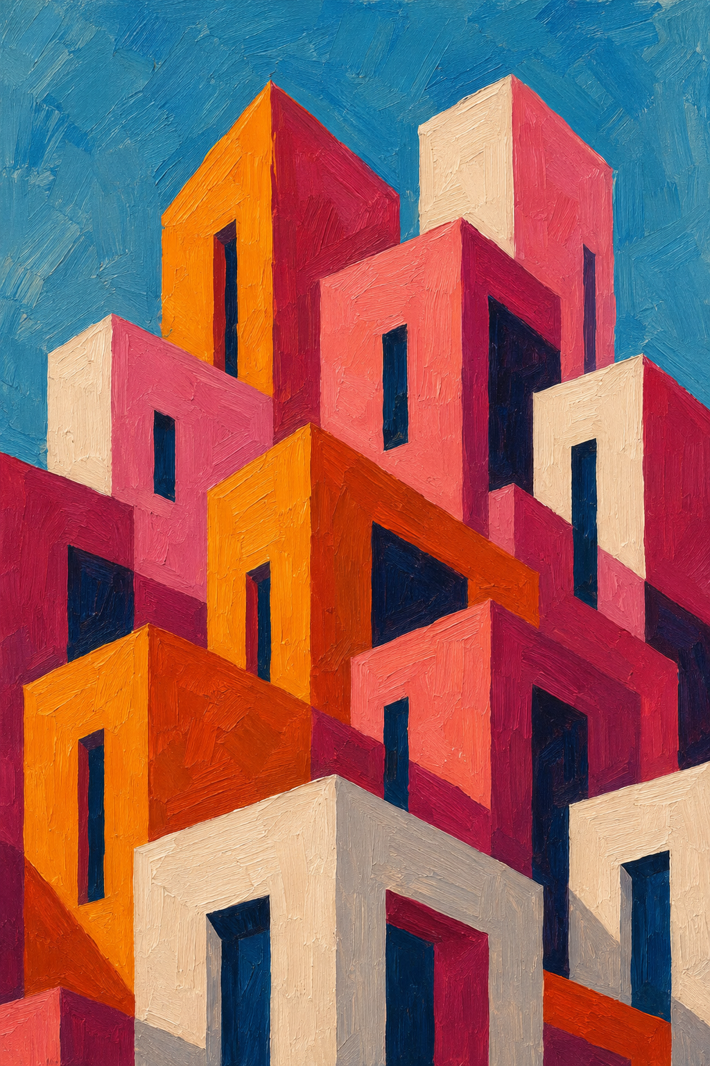 Architecture color and light