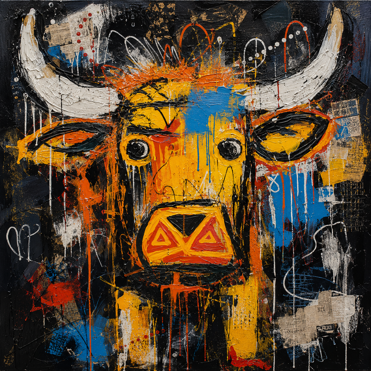 Cow painting