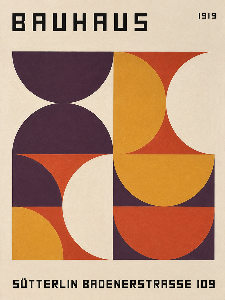 Geometrias estilo Bauhaus