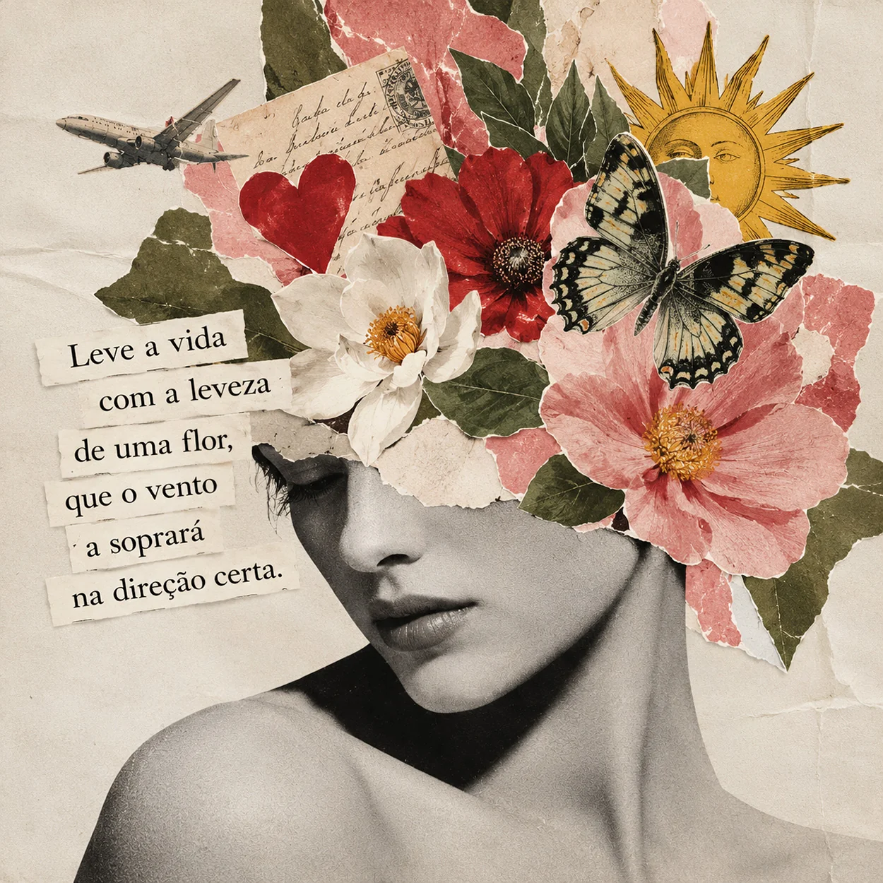 A leveza de uma flor
