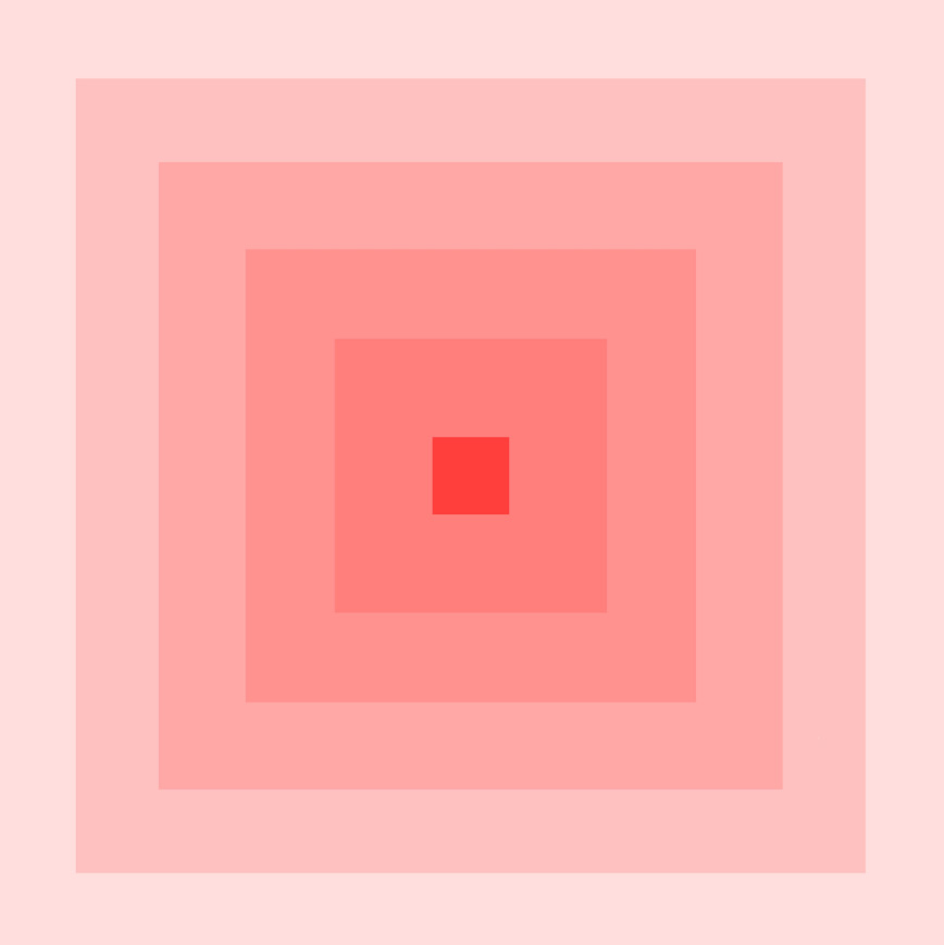 Geometria minimalista rosa
