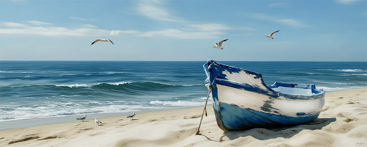 Barquinho azul