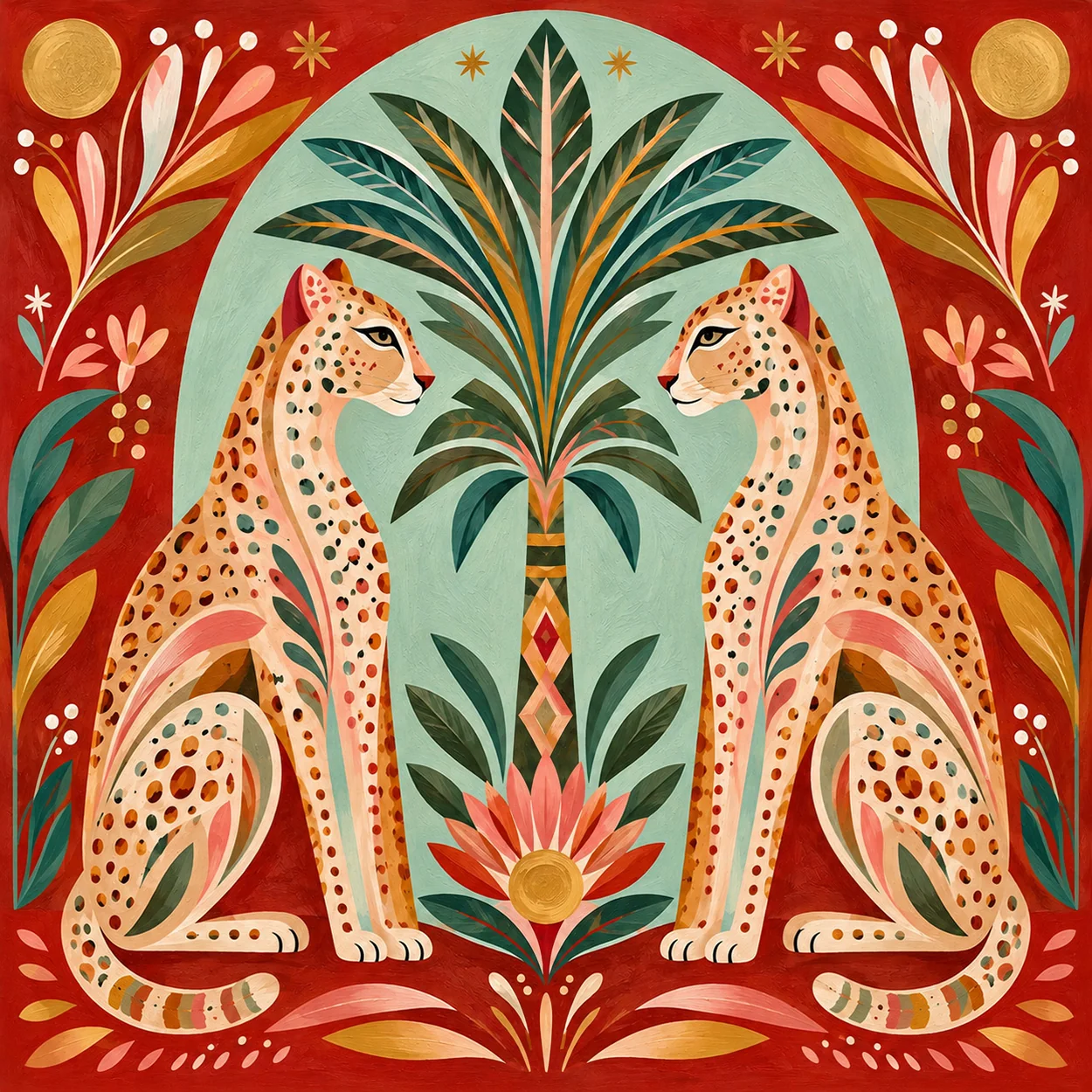 Onças floral A