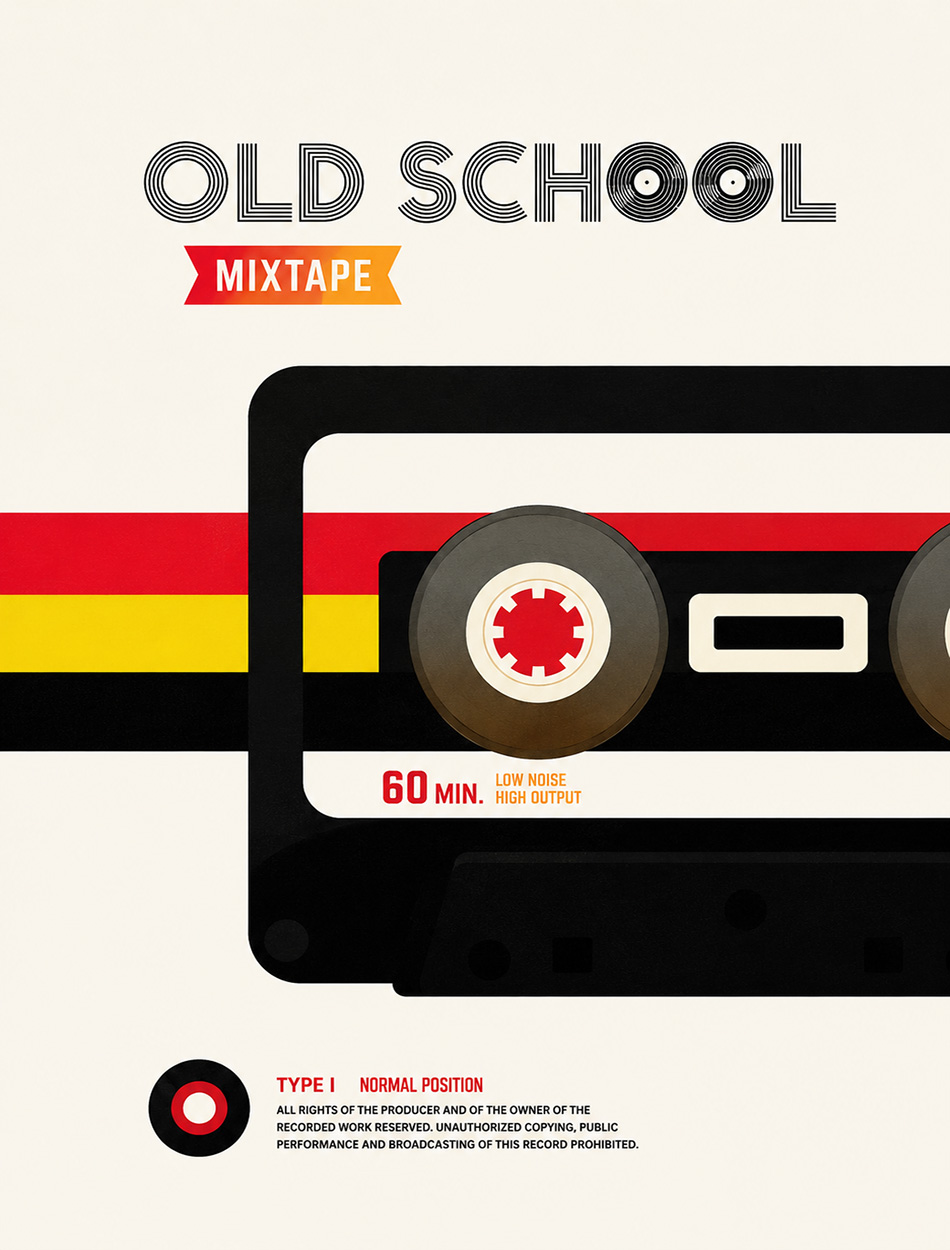 Old school tape