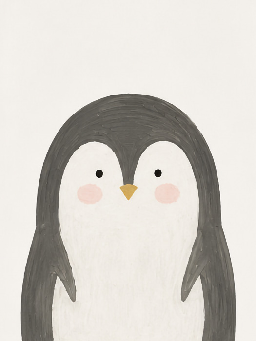 Pinguinho painting
