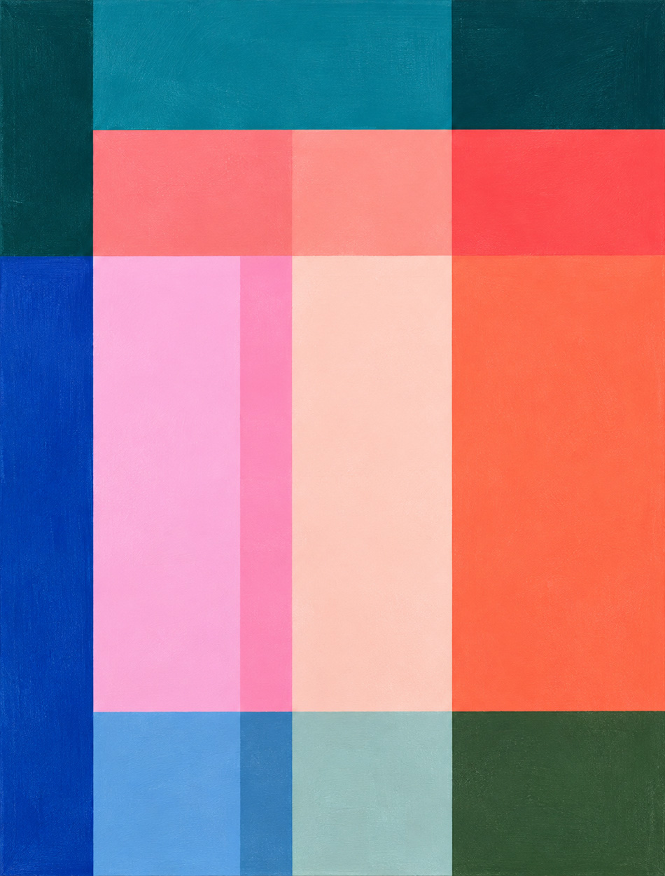 Contrasting abstract colometry A