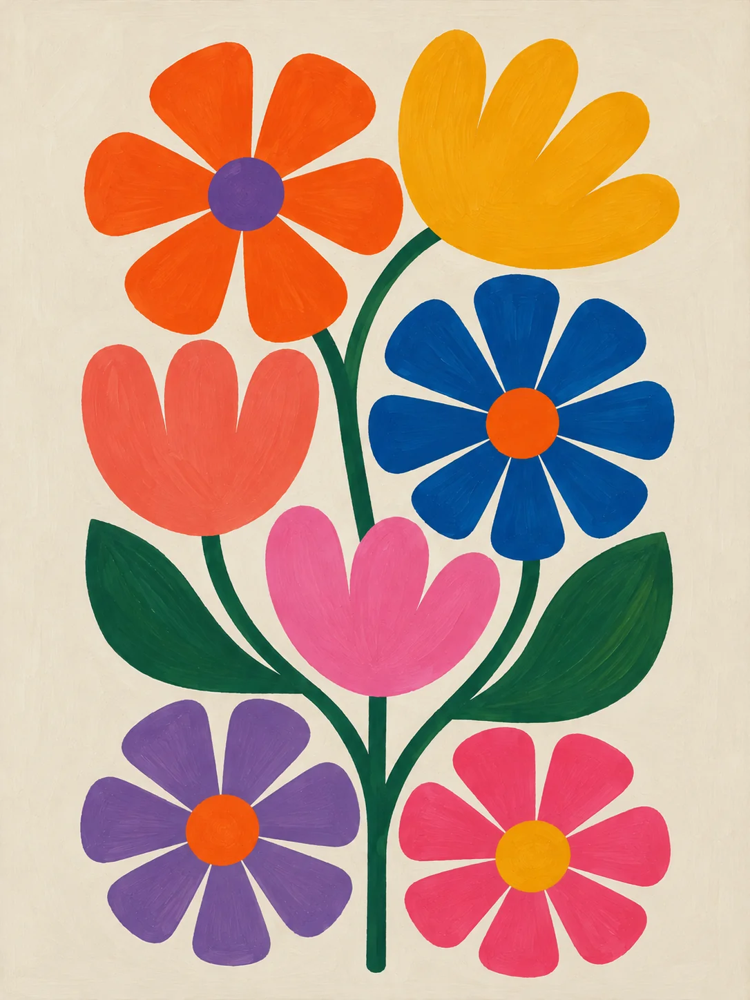 Flores infantis 