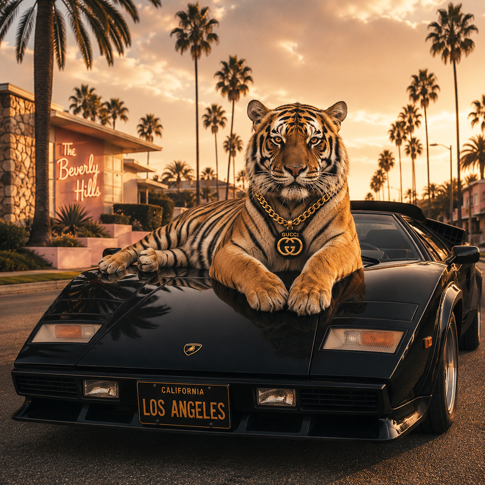 Golden Boulevard and Tiger