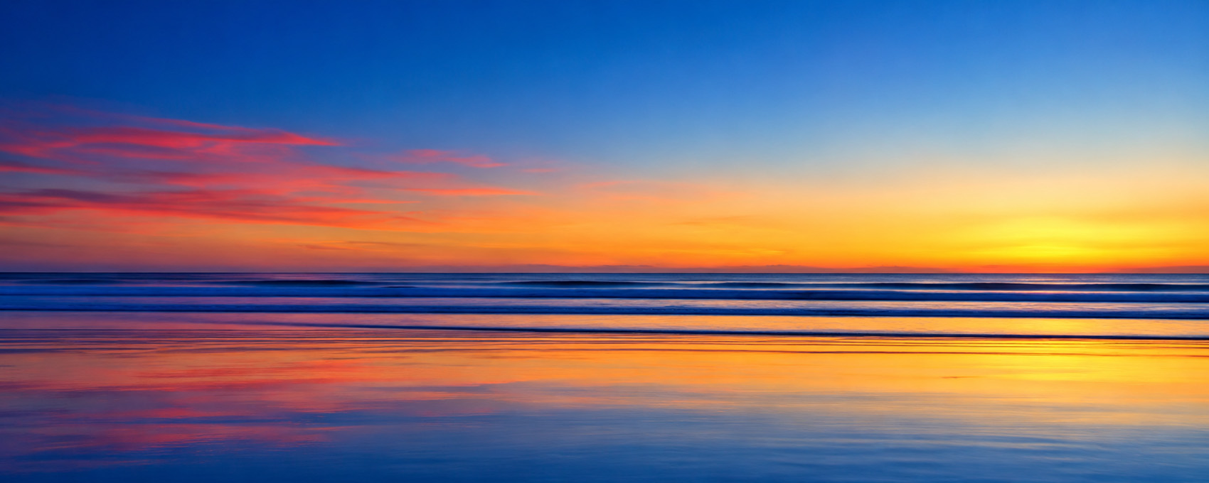 Sunset no mar 2