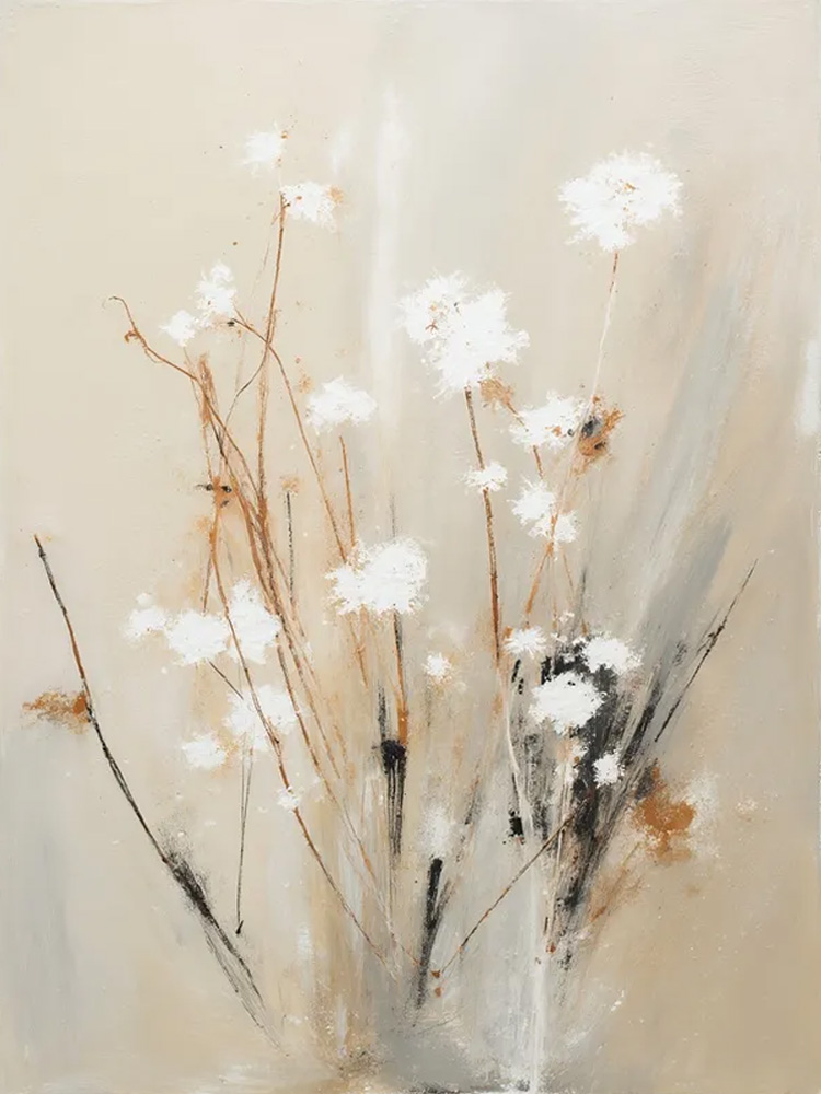 Abstract dry flowers 2