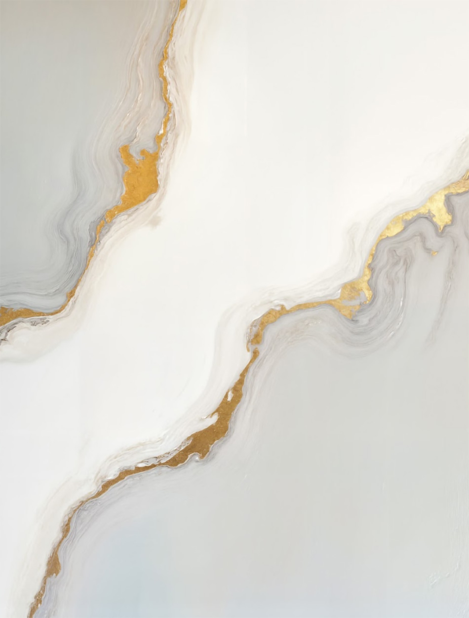 Abstract gold and grey A