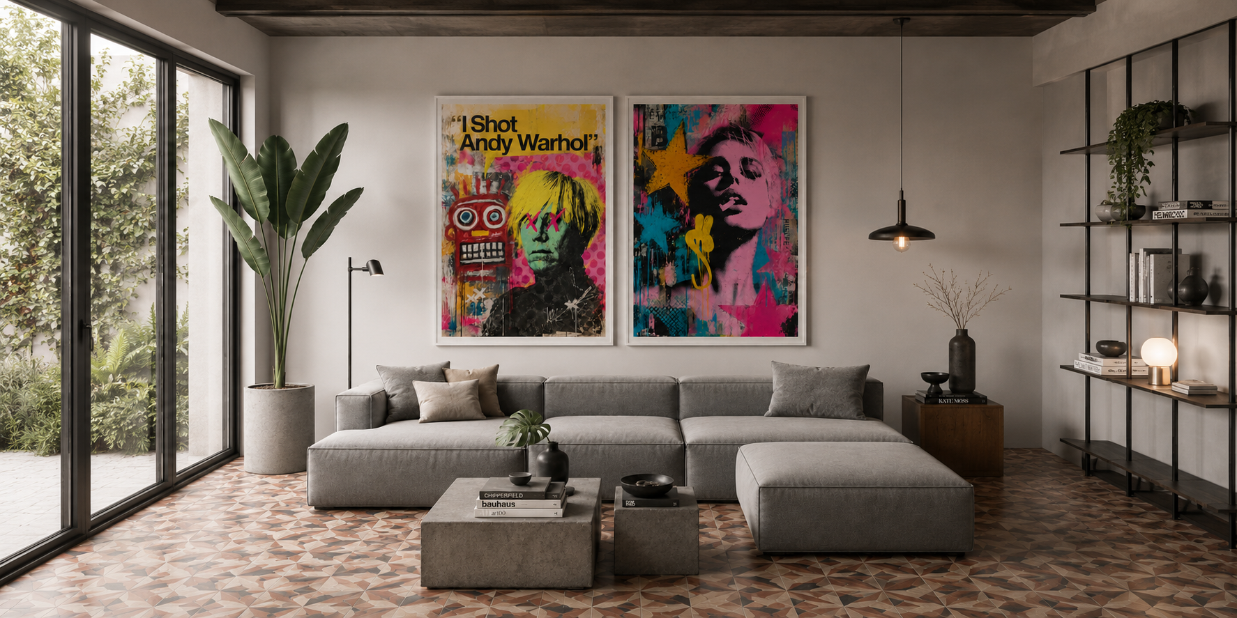 Coleção Pop art e neoexpressionismo