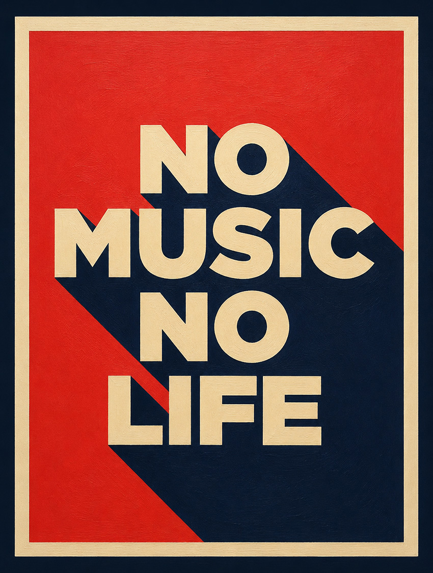 No musica no life
