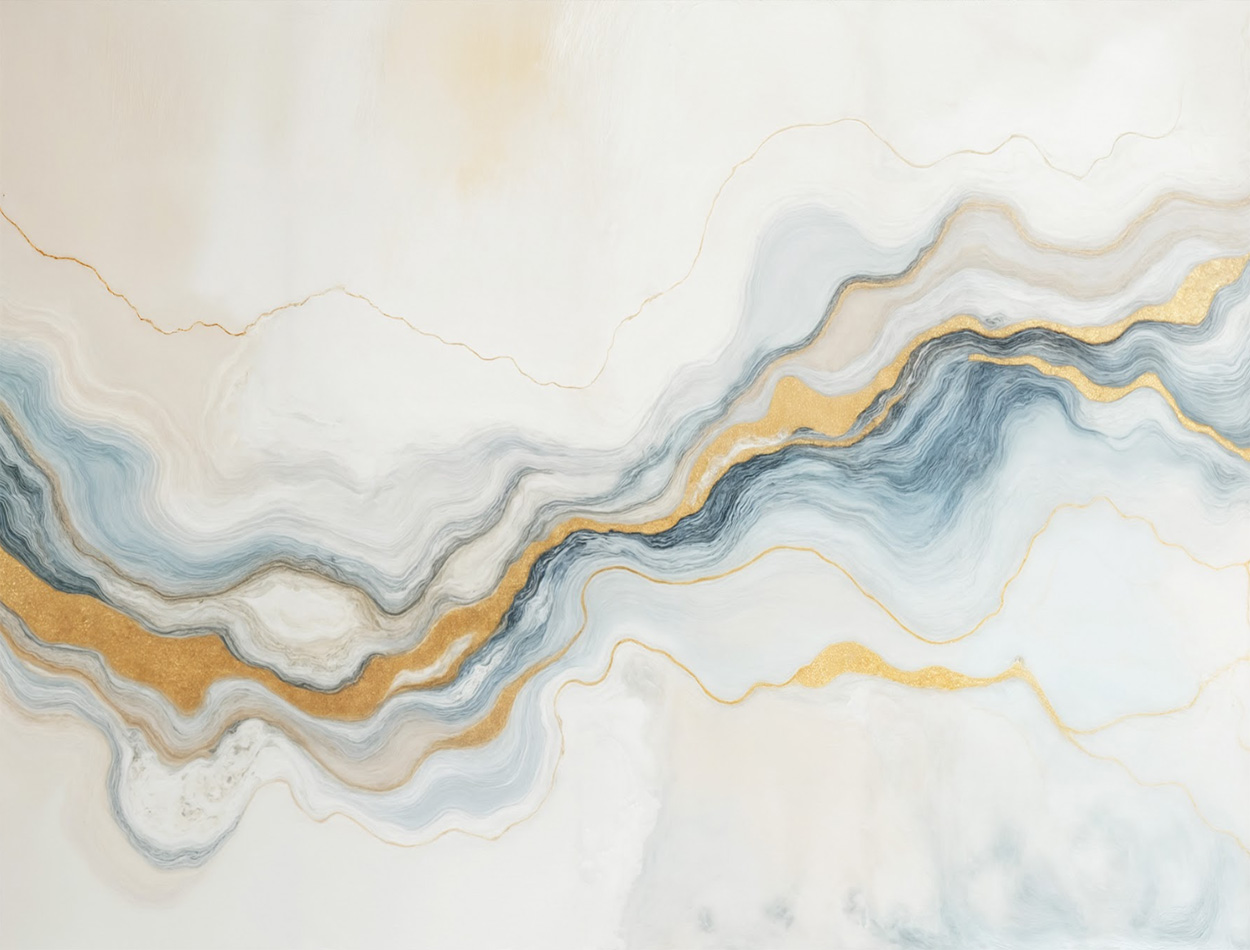 Organic gold abstract B