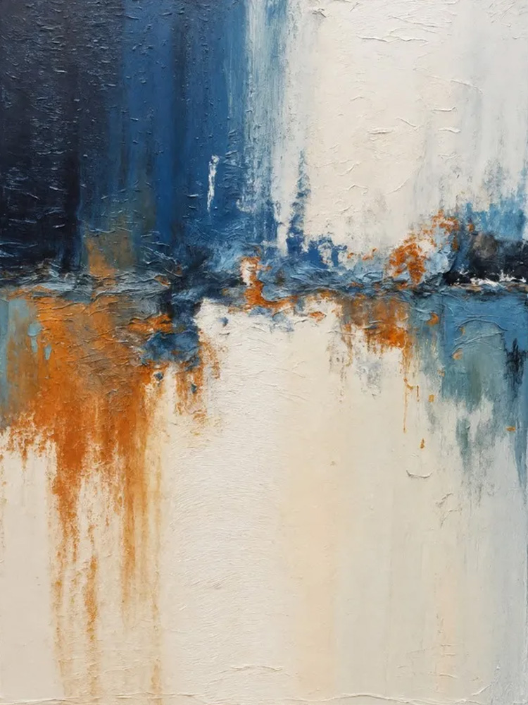 Abstract texture blue and brown