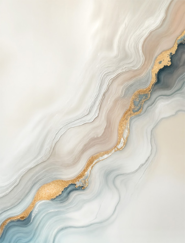 Organic gold abstract A