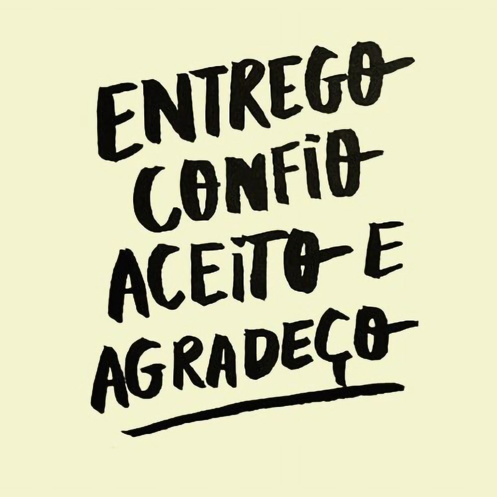 Confio e aceito